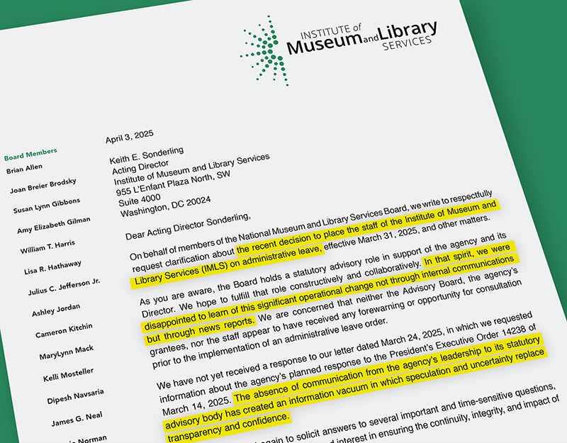 In Latest Moves, Trump Administration Cancels IMLS Grants, Threatens Title I Funding
